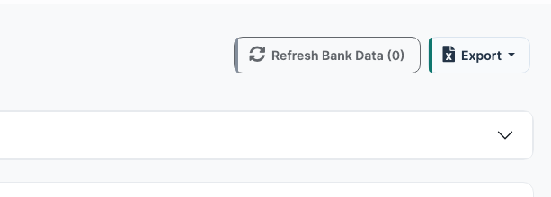Refresh Bank Data